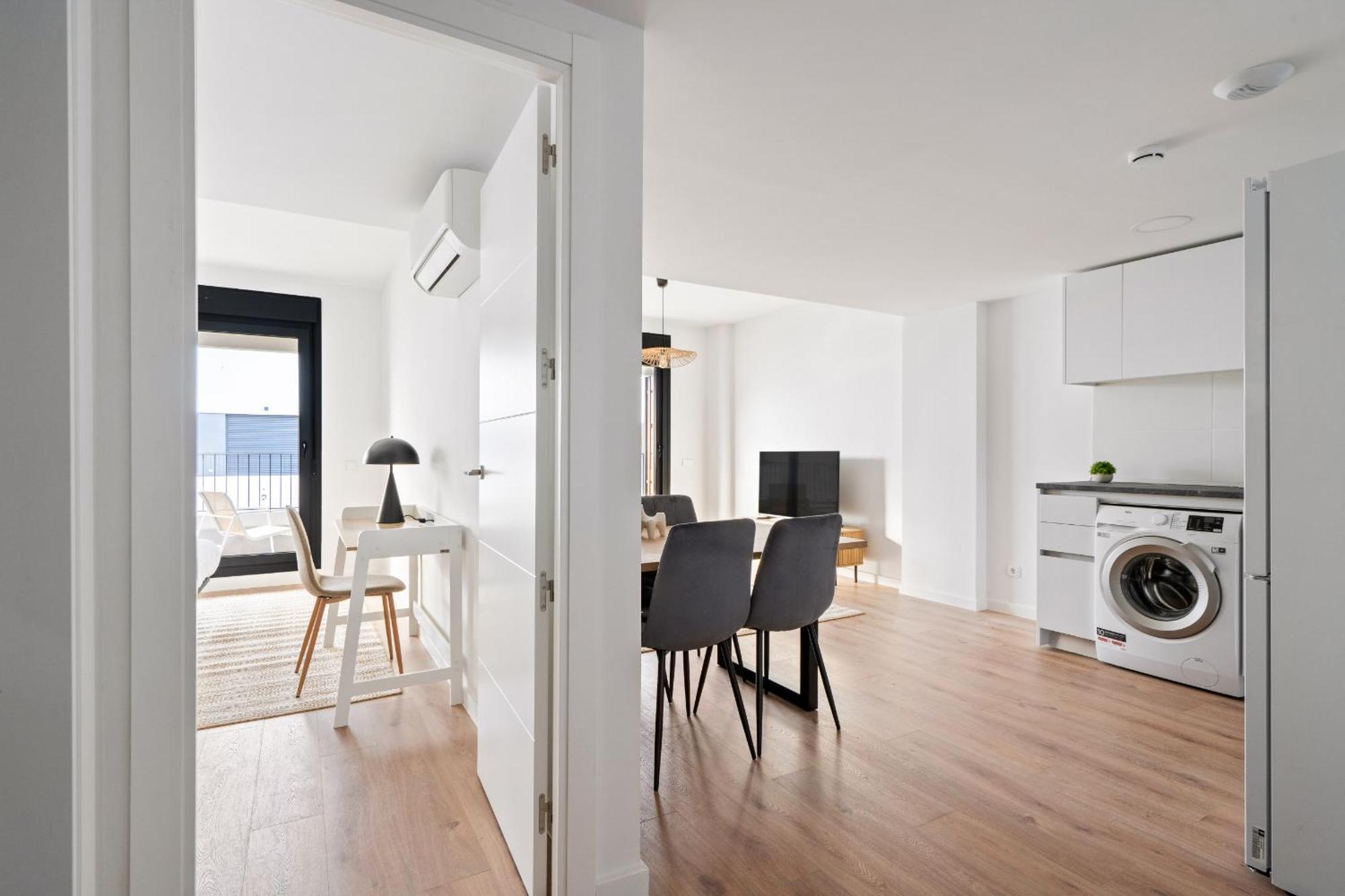 Apartment Business Con Garaje Y Piscina Climatizada Alquiler Temporal *